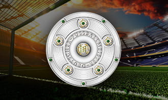 Il Meisterschale, trofeo destinato al vincitore della Bundesliga