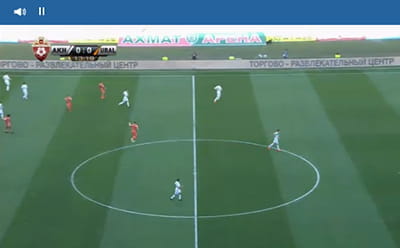 Una partita di calcio trasmessa in streaming dal vivo su Eurobet